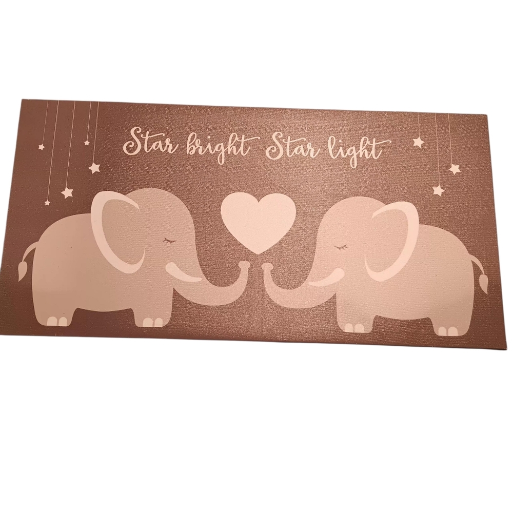 Laurent Newman Elephant Wall Art with Heart Design EUC